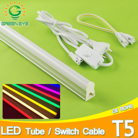 EU Standard 220v 10w LED Tube T5 /1.5m Switch Cable Wire /30cm Connector Cable Integrated Tube Light Adapter 60cm ► Photo 1/6