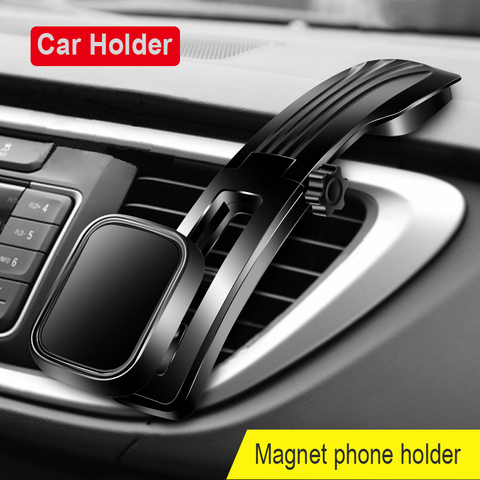 YASOKO Car Phone Mount Magnetic 360° Rotatable Phone Holder Dashboard Adjustable Vehicle Phone Stand Universal ► Photo 1/6