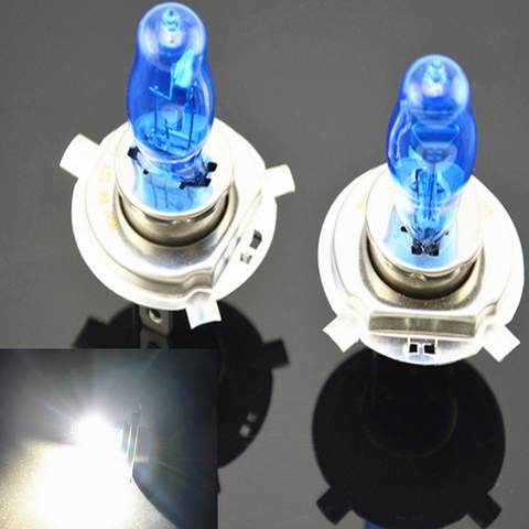 2pcs H4 100W/90W 12V HOD Xenon White 6000k Halogen Car Head Light Globes Bulbs Lamp H4 HOD Xenon Light ► Photo 1/6