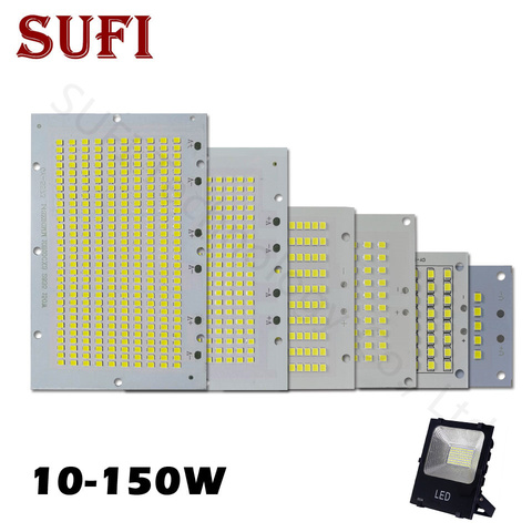 1Pcs Full Power LED Floodlight PCB 10W 20W 30W 50W 100W 150W SMD2835 LED PCB board Lamp Aluminum plate for led floodlight ► Photo 1/6
