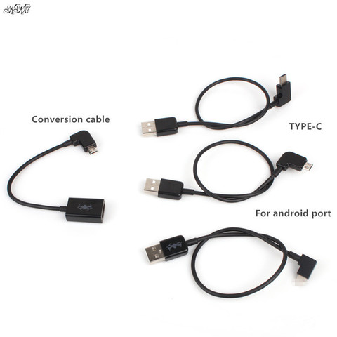 remote control USB Data Cable Phone Tablet  line for DJI Mavic Pro / air / mavic 2 / spark mavic mini Drone ► Photo 1/6