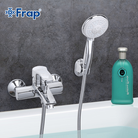 Frap 1 Set Modern Style Bathroom Faucet Cold and Hot Water Mixer Tap Single Handle F3070 ► Photo 1/6