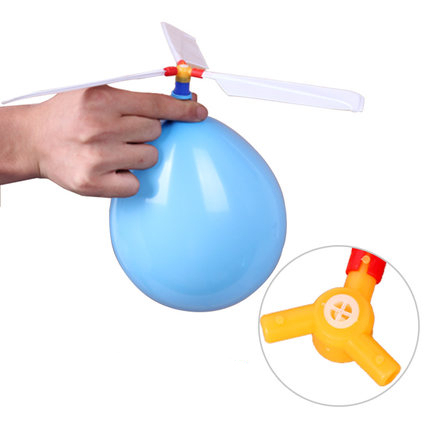1Pcs/ Lot funny Traditional Classic sound Balloon Helicopter UFO Kids Child Children Play Flying Toys ball outdoor fun sports ► Photo 1/5