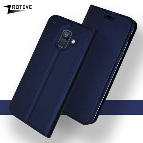 For Smausng Galaxy A6 2022 Case ZROTEVE Cover For Samsung A6 Plus A6S Case Flip Wallet Leather Cover For Samsung A6 2022 Cases ► Photo 1/6