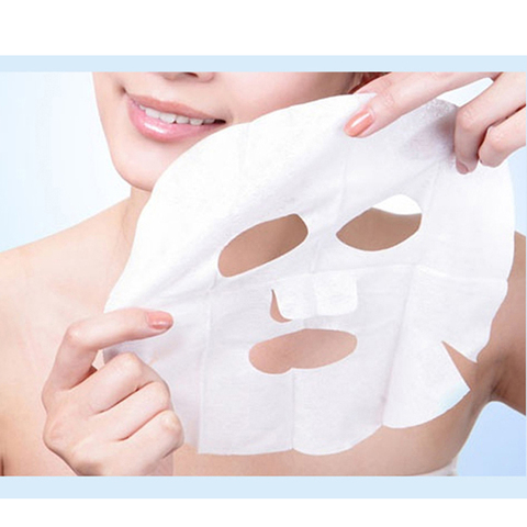 20/30/40pcs Natural Cotton Face Mask Scar Removal Whitening Compression Mask for the Face Cream Skin Care Collagen Peel Mask ► Photo 1/6