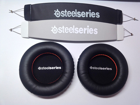 New Headband Head Cushion  + Ear pad For SteelSeries Siberia V1 V2 V3 Prism Gaming Headphones ► Photo 1/4