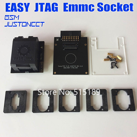 original new EASY JTAG PLUS BOX EMMC Socket (BGA153/169, BGA162/186, BGA221, BGA529) ► Photo 1/6