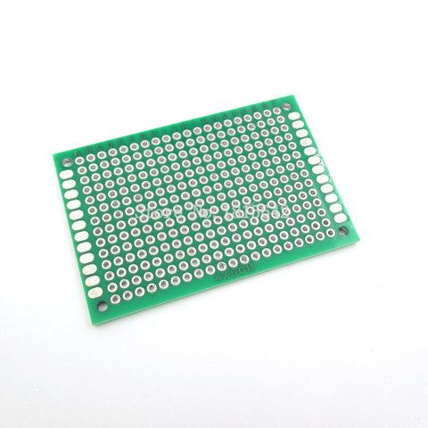 5PCS/Lot 4*6CM Double-Side Copper Prototype PCB Universal Printed Circuit Board 4x6cm Breadboard Plate Wholesale ► Photo 1/2