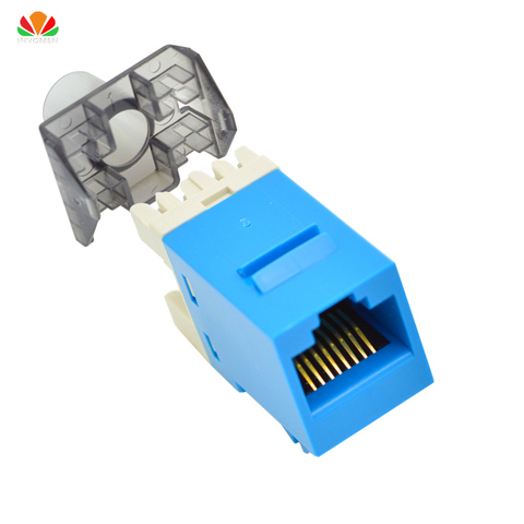 UTP RJ45 Connector CAT6 Module Information Socket Computer Outlet Network Cable Adapter Keystone Jack for Amp Ethernet Ge ► Photo 1/6