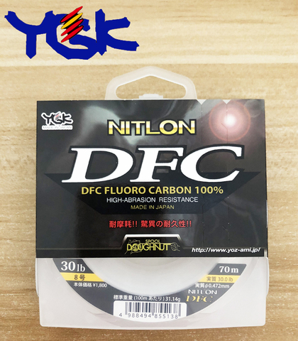 YGK DFC FLUORO CARBON 100%  FISHING LINE  MADE IN JAPAN ► Photo 1/1