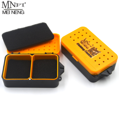 MNFT 1PCS Portable Fishing Alive Lures and Baits Box Blood Earthworm Lure Storage Boxes 10*6*3.3cm ► Photo 1/6