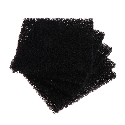 5Pcs Universal Black Activated Carbon Foam Sponge Air Filter Impregnated Sheet Pad ► Photo 1/1