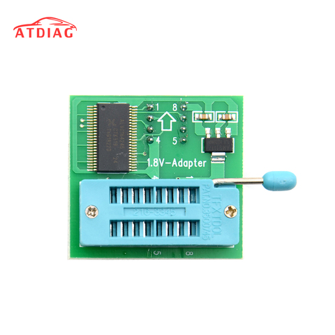 Hot selling 1.8V adapter For motherboard 1.8V SPI Flash SOP8 DIP8 W25 MX25 use on programmers TL866CS TL866A ► Photo 1/6