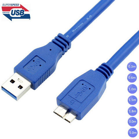 USB 3.0 A Male AM to Micro B USB 3.0 Micro B Male USB3.0 Cable
