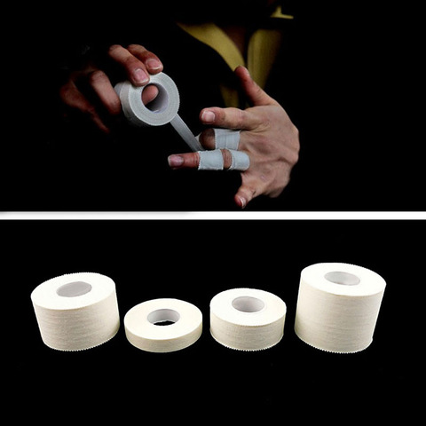 1pc 5/3.8/2.5/1.25cm*10m Sports Binding Elastic Tape Roll Zinc Oxide Physio Muscle Strain Injury Support 4 Sizes ► Photo 1/6