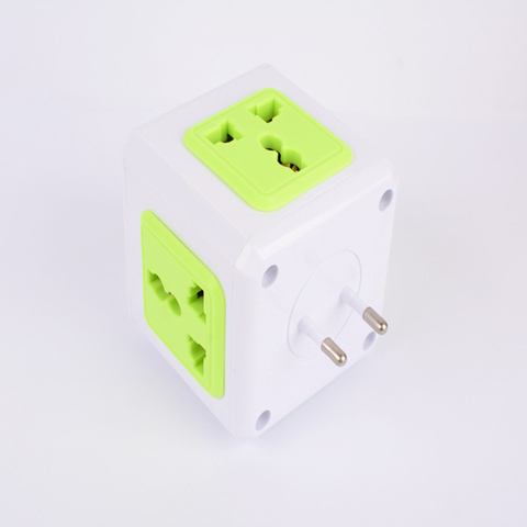 Smart Home Powercube 4 Outlets Power Strip Switch Socket Extension Adapter Socket  ► Photo 1/1