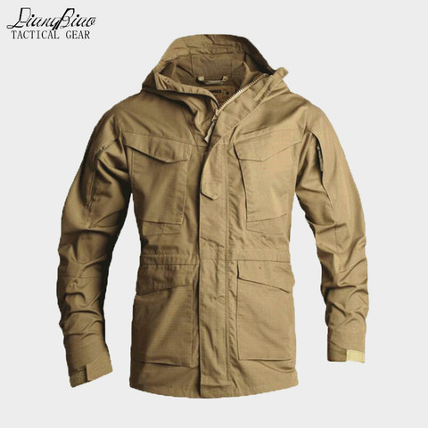 Men Tactical Clothing US Army Windproof Military Field Jacket Coats Hoodie Casaco Masculino Windbreaker Men Autumn winter ► Photo 1/1