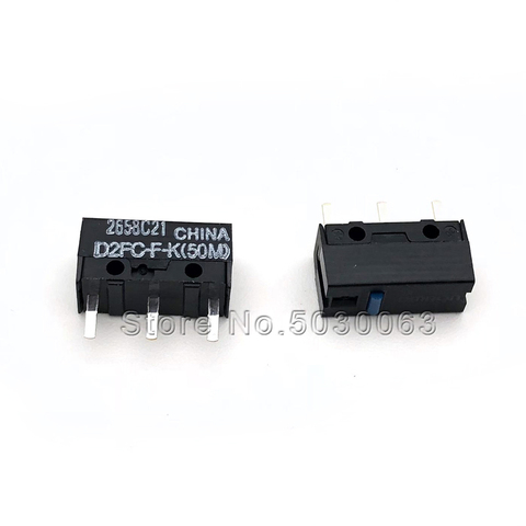 Authentic Omron D2FC-F-K (50m) Mouse Micro Switch 7N 10m 20M OF Logitech Thunder Snake Key switch ► Photo 1/1