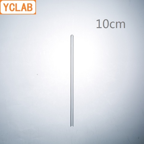 YCLAB 10cm Glass Stirrer Rod Mixing Guide Liquid Laboratory Chemistry Equipment ► Photo 1/3