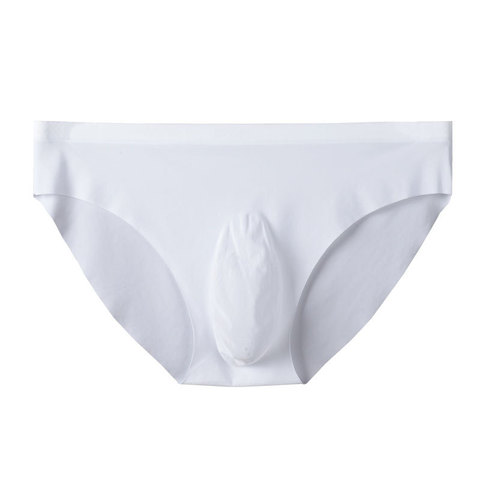 Hot Sale ice silk sexy underwear men briefs 3D seamless one-piece breathable thin section tide Panties men bikini slip homme new ► Photo 1/6