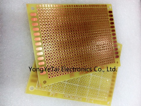 YYT PCB circuit board butter epoxy board glass fiber universal board 5*7 7*9 glass fiber board ► Photo 1/5
