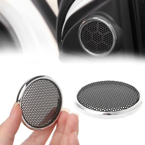 2 Pcs 50mm Speaker Steel Mesh Round Grill Protective Cover Decorative Circle ► Photo 1/6