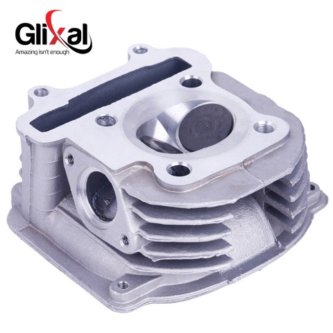 Glixal GY6 180cc Chinese Scooter 61mm High Performance Cylinder Head Assy with Valves 4T 157QMJ ATV Go Kart Buggy Moped Quad ► Photo 1/1