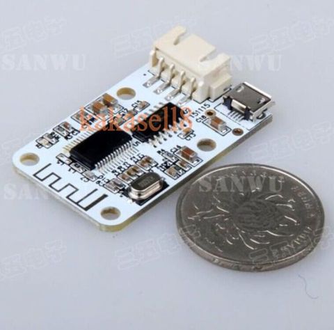 Micro USB DC 5V Mini Digital Bluetooth Receiver Audio Digital Amplifier Board 3W+3W for Bluetooth speakers ► Photo 1/1