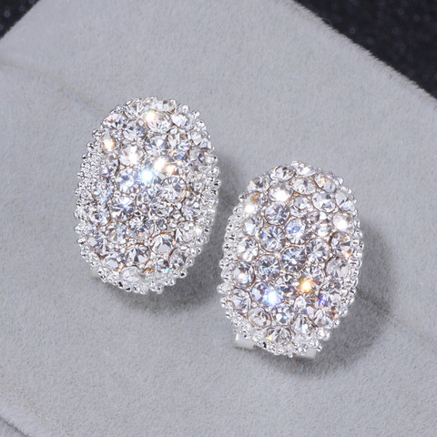 Classic Design Romantic Jewelry 2022 Fashion AAA Cubic Zirconia Stone Stud Earrings For Women Elegant Wedding Jewelry Gift WX023 ► Photo 1/6