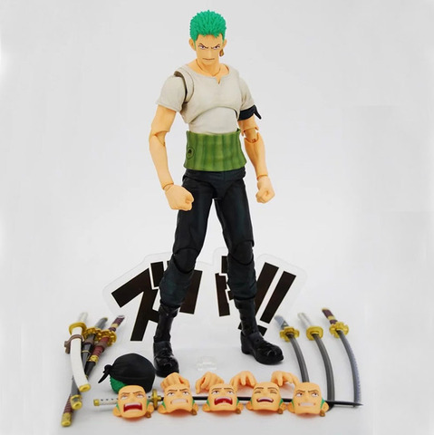 Anime One Piece Roronoa Zoro Past Blue Variable Boxed 18cm PVC Action Figure Collection Model Doll Toys Gift ► Photo 1/6