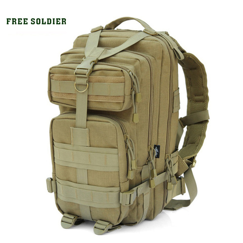 FREE SOLDIER outdoor sports tactical military bags 1000D nylon for camping hiking Cycling mountaineering men's backpack  30-45L ► Photo 1/6