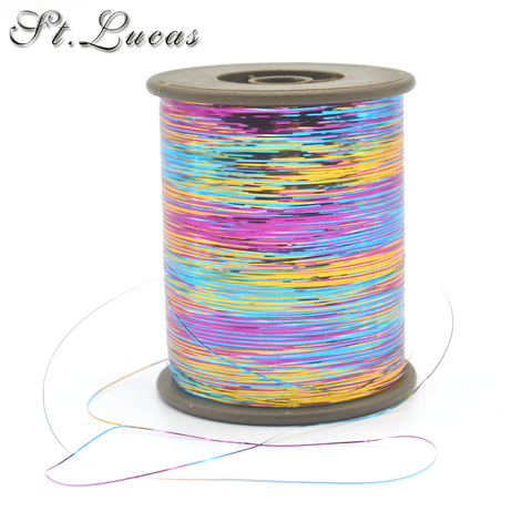 DIY 28C Flat wire 8000M/Roll DMC Metallic Embroidery Crochet Threads Knitting Yarn Cross Stitch Threads Sewing accessories ► Photo 1/6