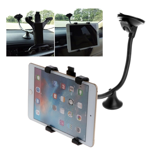 7 8 9 9.7 10 11 inch Tablet PC Stand Long Arm Tablet Car windshield Mount Holder Stand for Ipad 2 3 4 ipad air 9.7