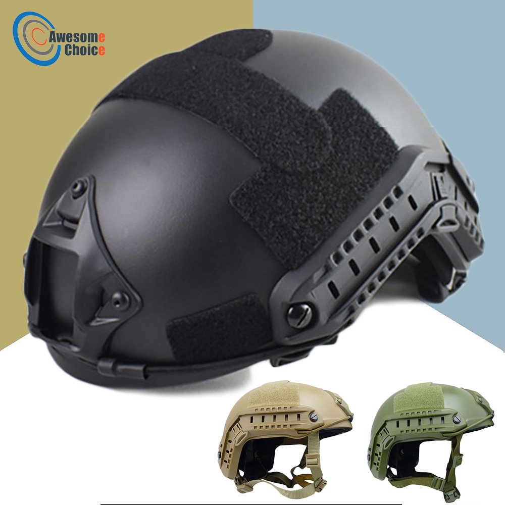 Tactical Helmet Fast MH PJ Casco Airsoft Paintball Combat Helmets Outdoor  Sports Jumping Head Protective Gear