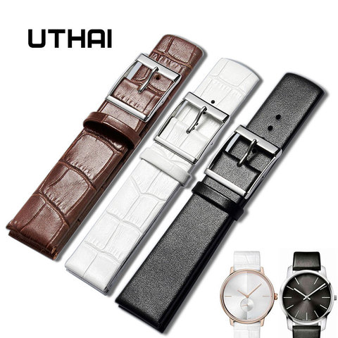 UTHAI Z16 New Design Watch Accessories Watchbands For CK Watch Bands 14mm 16mm 18mm 20mm 22mm Watch Strap Bracelet ► Photo 1/5