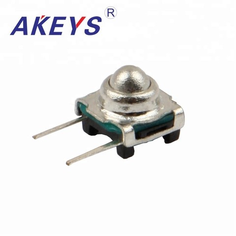 5PCS TS-F006 7.5*7.5 Metal Steel Ball Reset Switch Side Insert Side 2 Pin Tactile Switch ► Photo 1/1