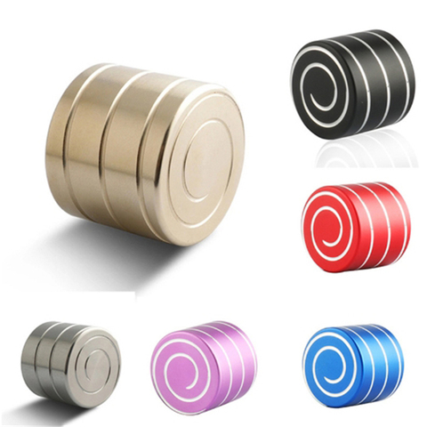 Vortecon Kinetic Desktop Toys Copper/ Aluminum Alloy Decompression Hypnosis Rotary Gyro Adult Fingertip Toy Children Toys Gift ► Photo 1/5