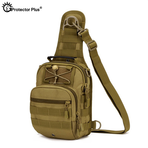 PROTECTOR PLUS Sport Camping Man Bags Military Tactical Backpack Outdoor Crossbody Bags Hiking Sling Chest Pack Fishing Bag ► Photo 1/6