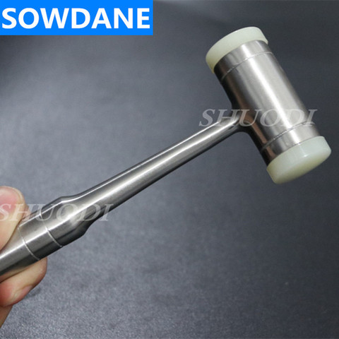 Dental Teeth Bone Surgical Extraction Tool Bone Mallet Hammer with Replaceable Pad Pads Inserts Multi Purpose Dental Implant ► Photo 1/6