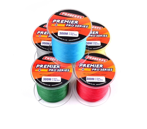 1pcs/lot Line braided fishing line 300m 4 Stands 6-100LB PE Multifilament Fishing Line Carp Fishing Cord everything for fishing ► Photo 1/6