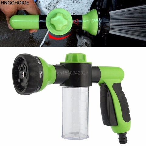Washing Tool 8 in 1 Jet Spray Gun Soap Dispenser Garden Watering Hose Nozzle Car Washing Tool ► Photo 1/6
