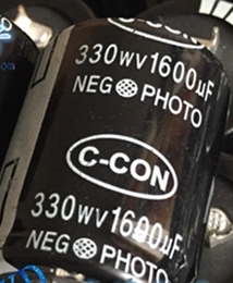 Photo flash capacitor 330v 1600uf 35*45mm ► Photo 1/1