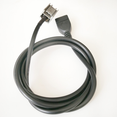Biurlink Car USB Adapter Cable Support MP3 MP4 WMA USB Flash For MITSUBISHI Outlander ASX Lancer ► Photo 1/6