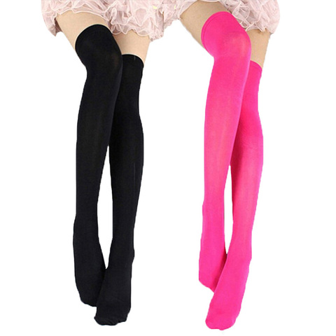 Women Over Knee Sexy Stockings Temptation Stocking Warm Stcokings Overknee Calze Stretch Velvet Medias De Mujer ► Photo 1/6