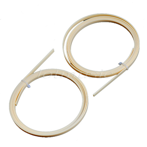 2pcs ABS Cream Guitar Binding Inlay 1650 x 10 x 2mm Guitar Parts ► Photo 1/3