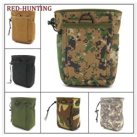 Military Molle Ammo Pouch Tactical Gun Magazine Dump Drop Reloader Pouch Bag Utility Hunting Rifle Magazine Pouch ► Photo 1/6