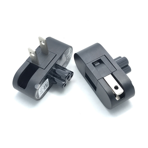 foldable AC  power plug adapter for Dell XPS13 XPS 13 2015 laptop power adapter 3 to 2 Pin Plug ► Photo 1/4