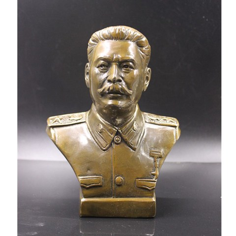 Russian Leader Joseph Stalin Bust Bronze Statue