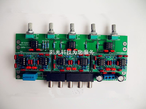 2/3/4 Way Range Active Crossover Two Three Four Range Frequency Divider With Power Supply Board ► Photo 1/2
