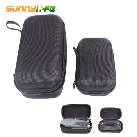 SUNNYLIFE 2Pcs Storage Bags Carrying Case Protection Box Hard Shell for DJI Mavic Pro Drone Fuselage and Remote Controller ► Photo 1/6